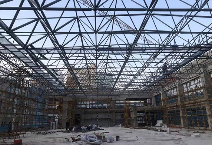 铜川加油站网架加工